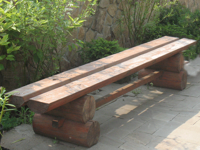 Садовая скамейка из дерева со спинкой своими руками: чертежи, размеры - строительство и ремонт