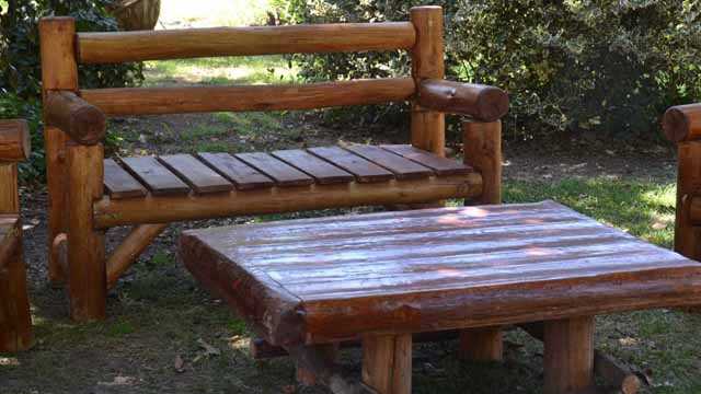 Садовая скамейка со спинкой своими руками: чертежи вариантов