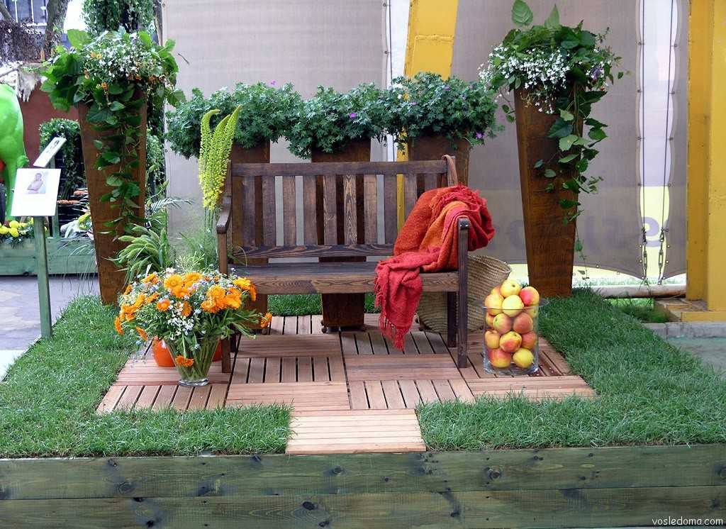 Дизайн и обустройство зоны отдыха на даче: идеи оформления места в саду