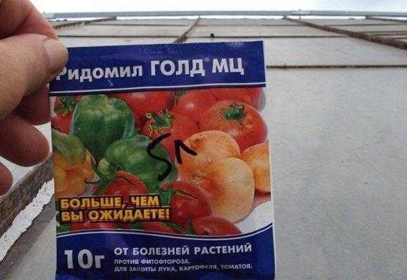 Ридомил голд инструкция по применению для томатов отзывы - скороспел