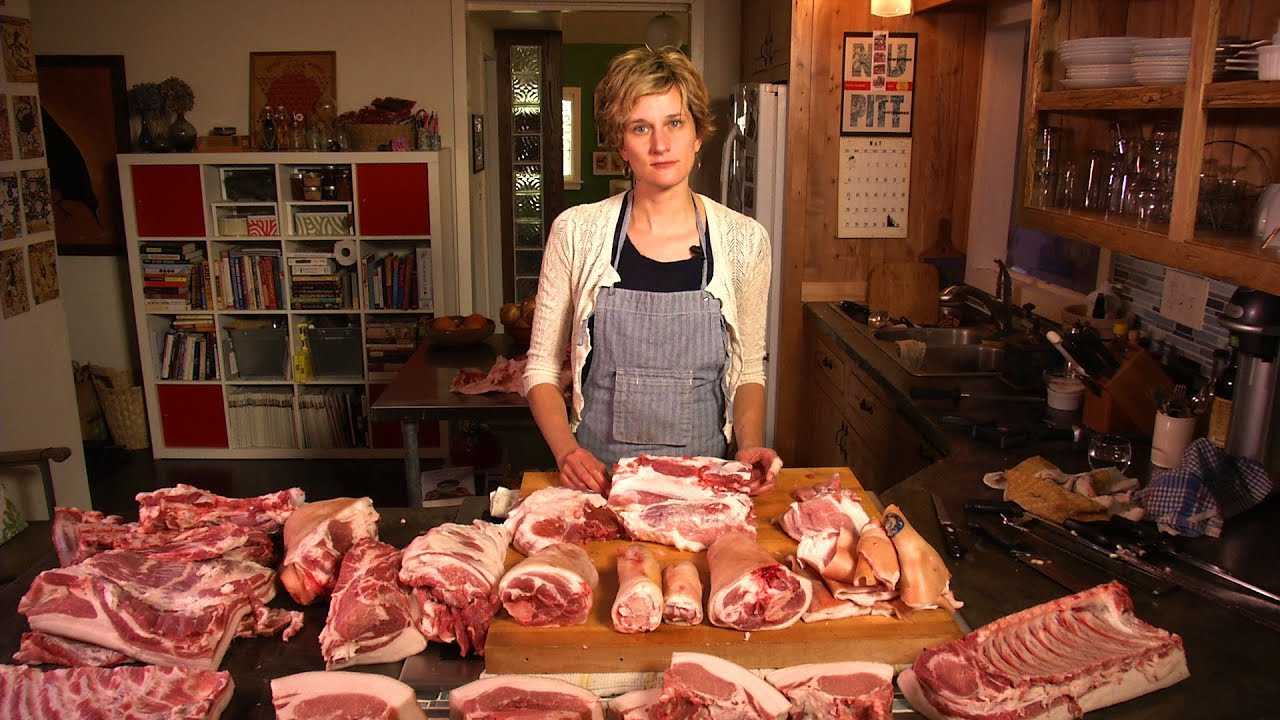Как запечь свиной кострец