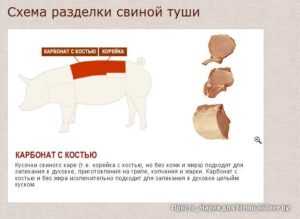 Корейка свиная - это какая часть туши и как выглядит?