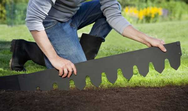 Лента газонная бордюрная садовая. бордюрная лента для грядок: критерии выбора и самостоятельные конструкции