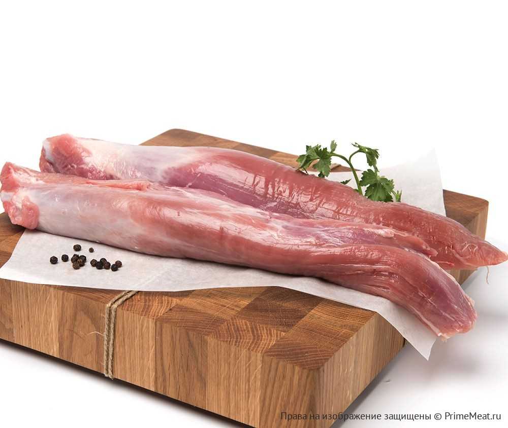 Вырезка свиная: какая это часть туши, где находится, фото, схема разрубки. Что можно приготовить из вырезки свиньи. Пищевая ценность продукта. Как правильно хранить.