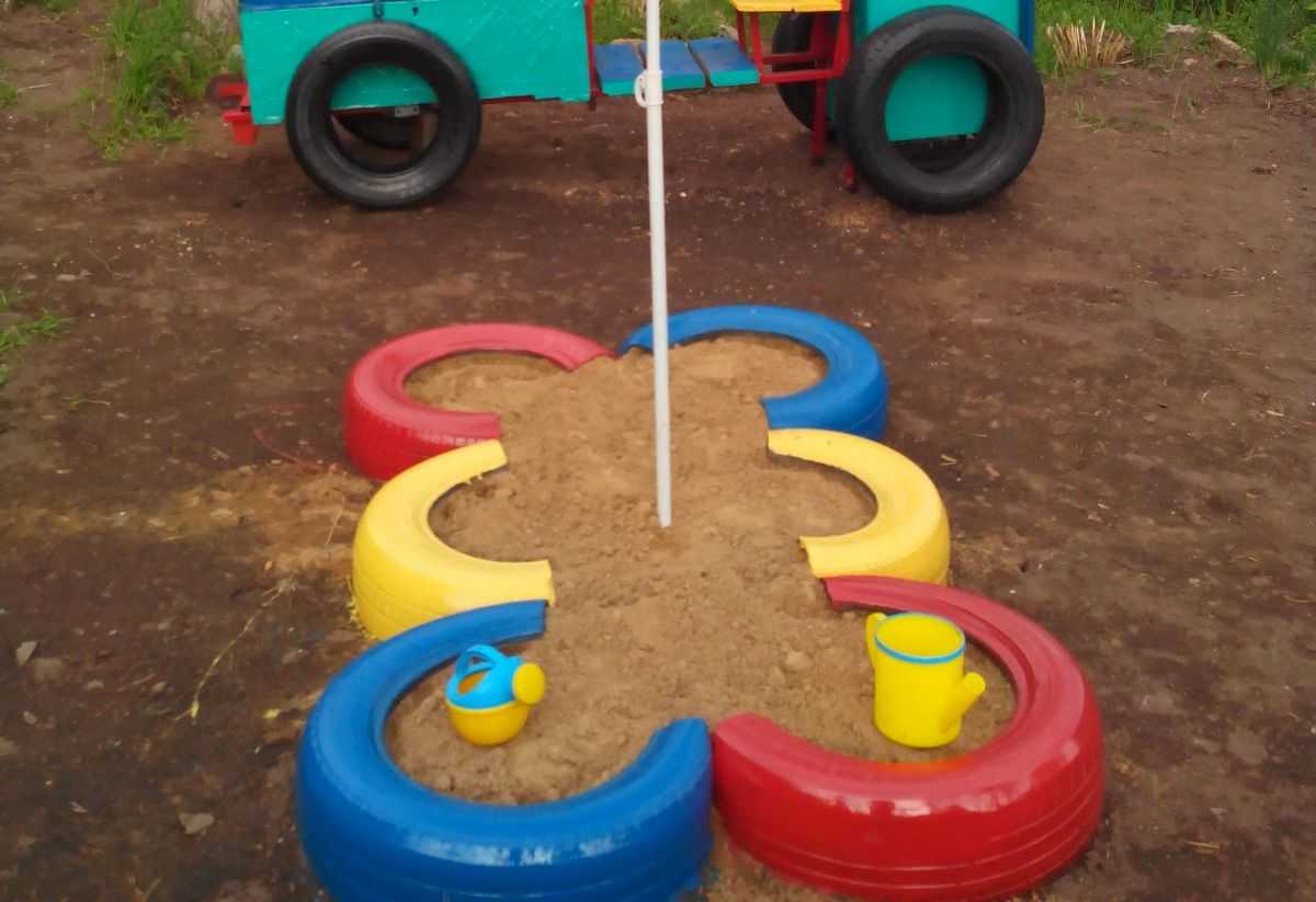 Детская площадка своими руками: фото-идеи