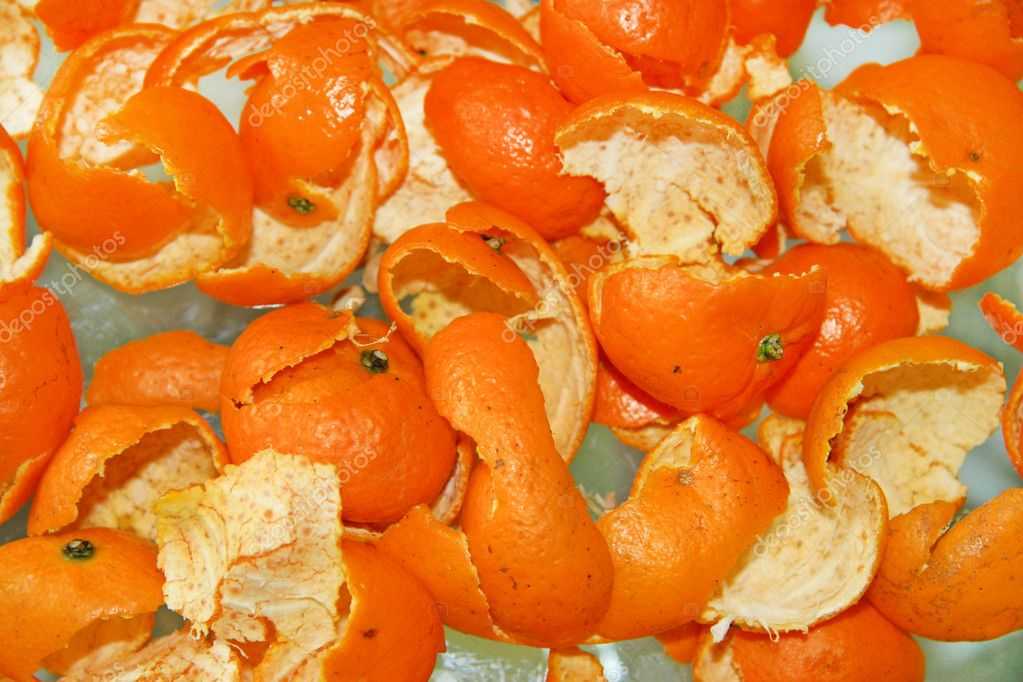 Мандариновые корки польза