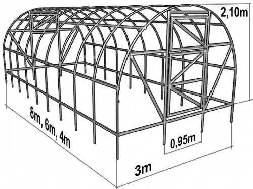 Парник из поликарбоната (67 фото): конструкция с открывающимся верхом, изготовление своими руками, размеры сооружения для огурцов