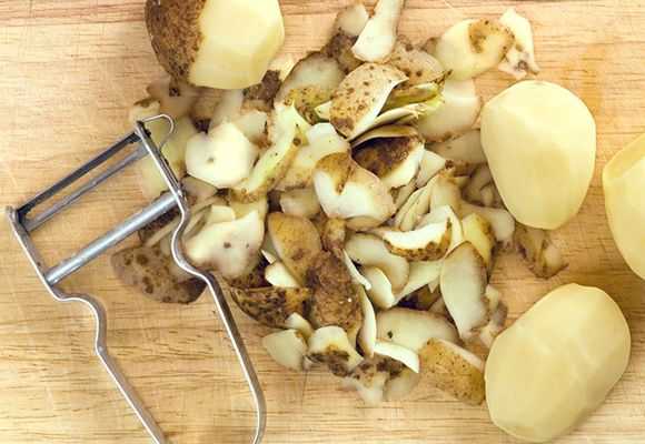 Как использовать картофельные очистков в качестве удобрения на огороде. 9 полезных способов применения