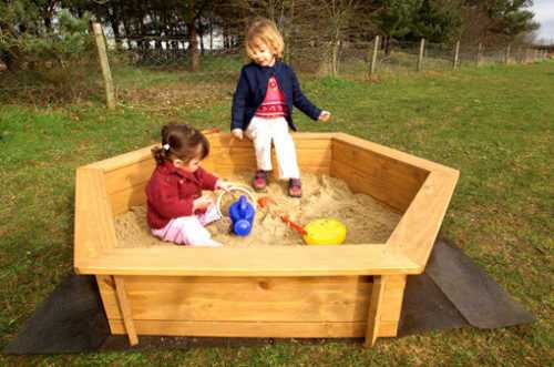 Самодельная песочница для детей на дачу: фото деревянных песочниц, как самому сделать песочницу
