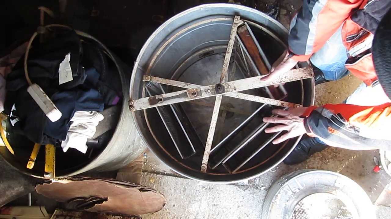 Медогонка своими руками: типы конструкций, принцип работы, как сделать из стиральной машины