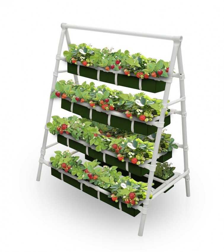 Вертикальные грядки для клубники - 110 фото как построить правильно вертикальные грядки для фруктов, цветов и овощей