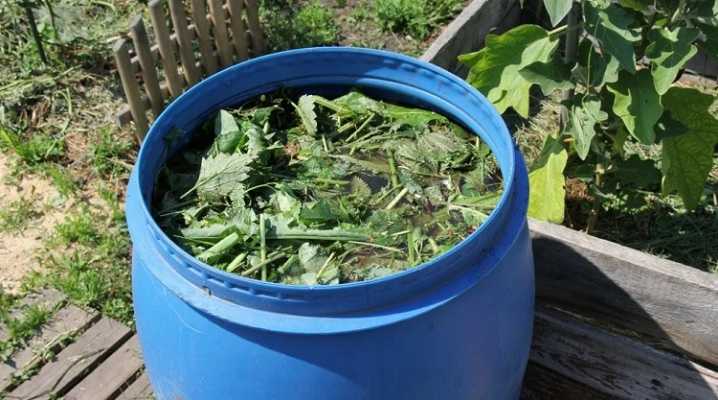 Удобрение из травы и сорняков: как сделать жидкую подкормку в бочке